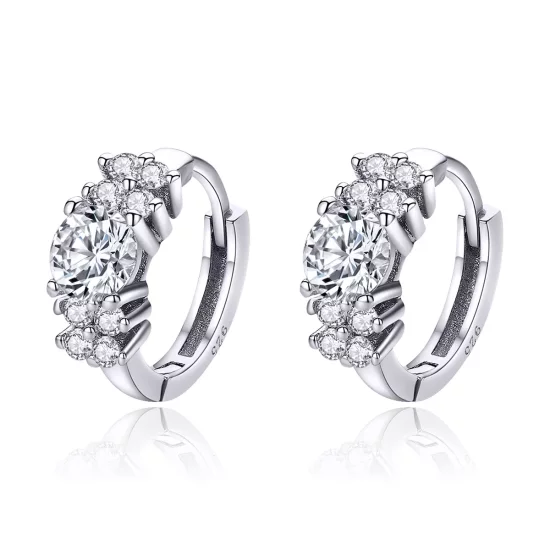 (afbeelding voor) Pandora Style Romantische glans Oorringen - SCE485