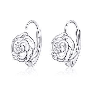 Pandora Style Roos Oorringen - SCE745 (afbeelding voor) Pandora Style Roos Oorringen - SCE745