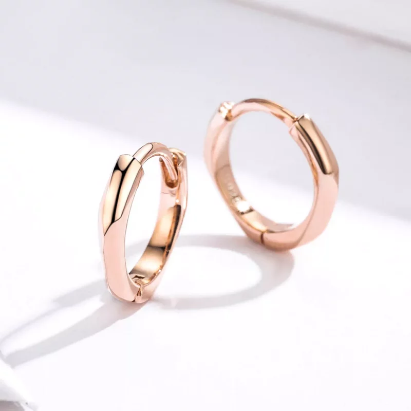 (afbeelding voor) Pandora Style Rose Eenvoudig Oorringen - BSE119 - Bekijken 2