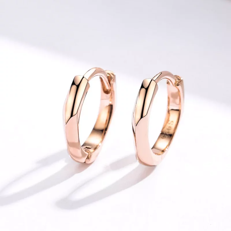 (afbeelding voor) Pandora Style Rose Eenvoudig Oorringen - BSE119 - Bekijken 5