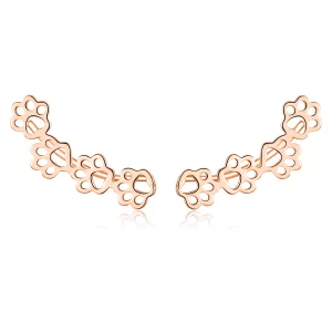 (afbeelding voor) Pandora Style Rose Pootpad Oorknopjes - SCE430-C