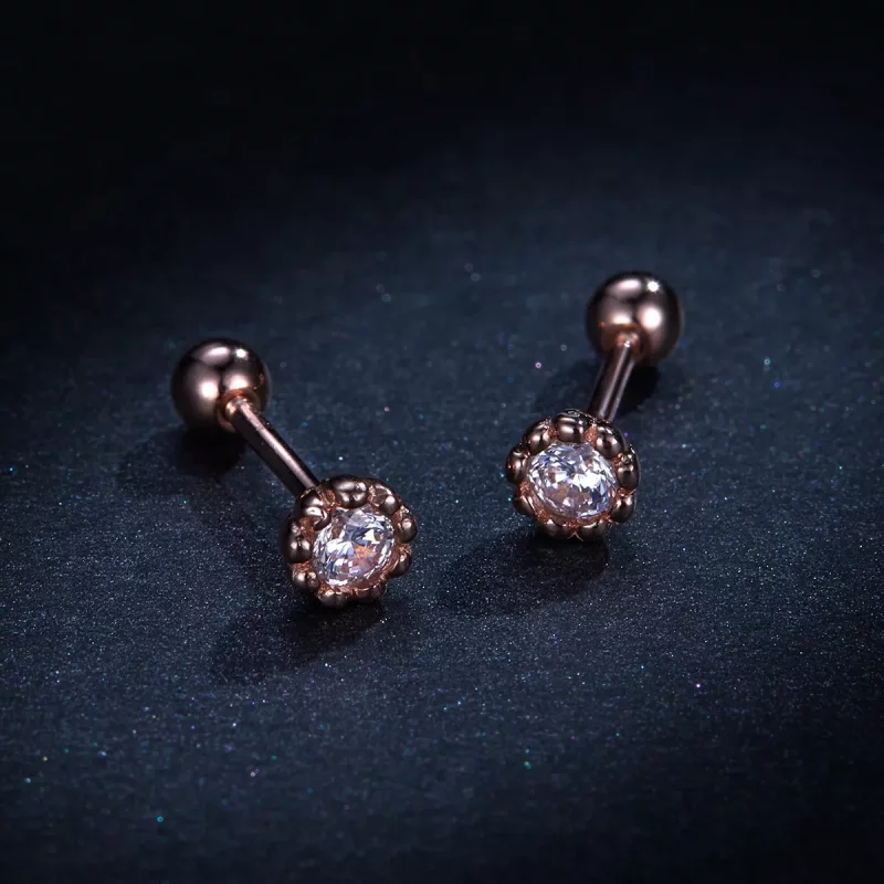 (afbeelding voor) Pandora Style Rose Zachte glans Oorknopjes - BSE219 - Bekijken 9
