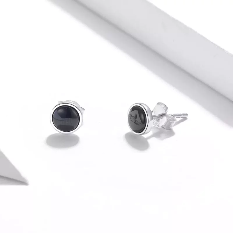 (afbeelding voor) Pandora Style Rotunditeit Oorknopjes - SCE1112 - Bekijken 2
