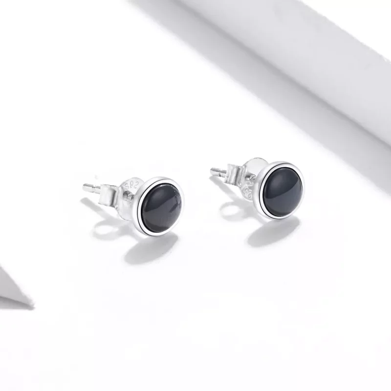 (afbeelding voor) Pandora Style Rotunditeit Oorknopjes - SCE1112 - Bekijken 3