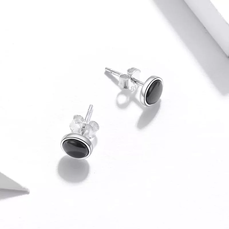 (afbeelding voor) Pandora Style Rotunditeit Oorknopjes - SCE1112 - Bekijken 4