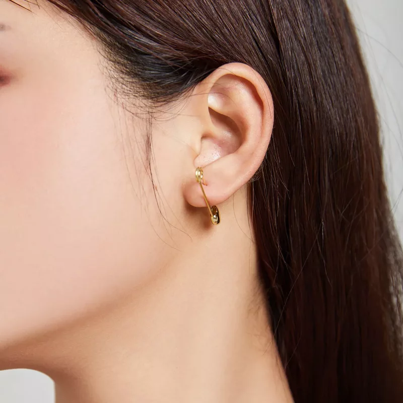 (afbeelding voor) Pandora Style Snap-Pin Le Stud-Love Oorknopjes - SCE1088 - Bekijken 4