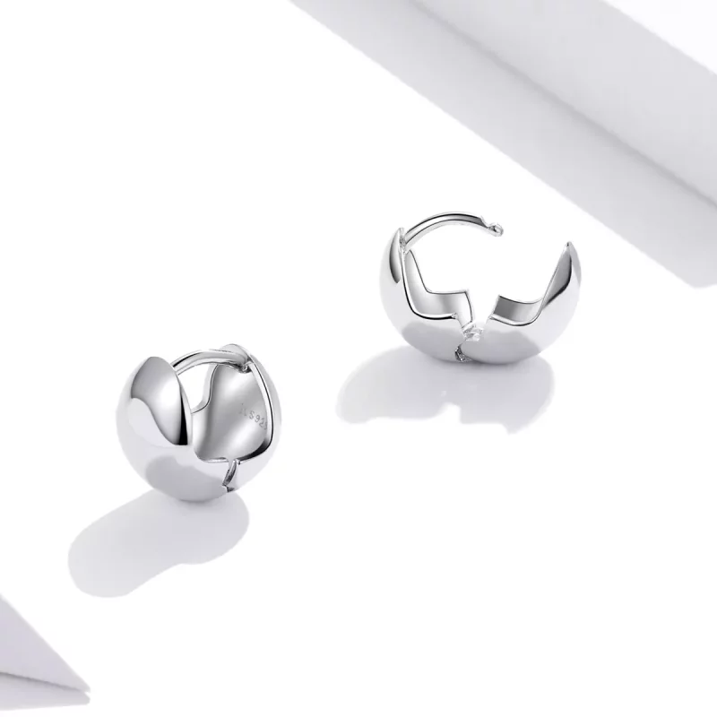 (afbeelding voor) Pandora Style Spiegel Oorknopjes - SCE1119 - Bekijken 4