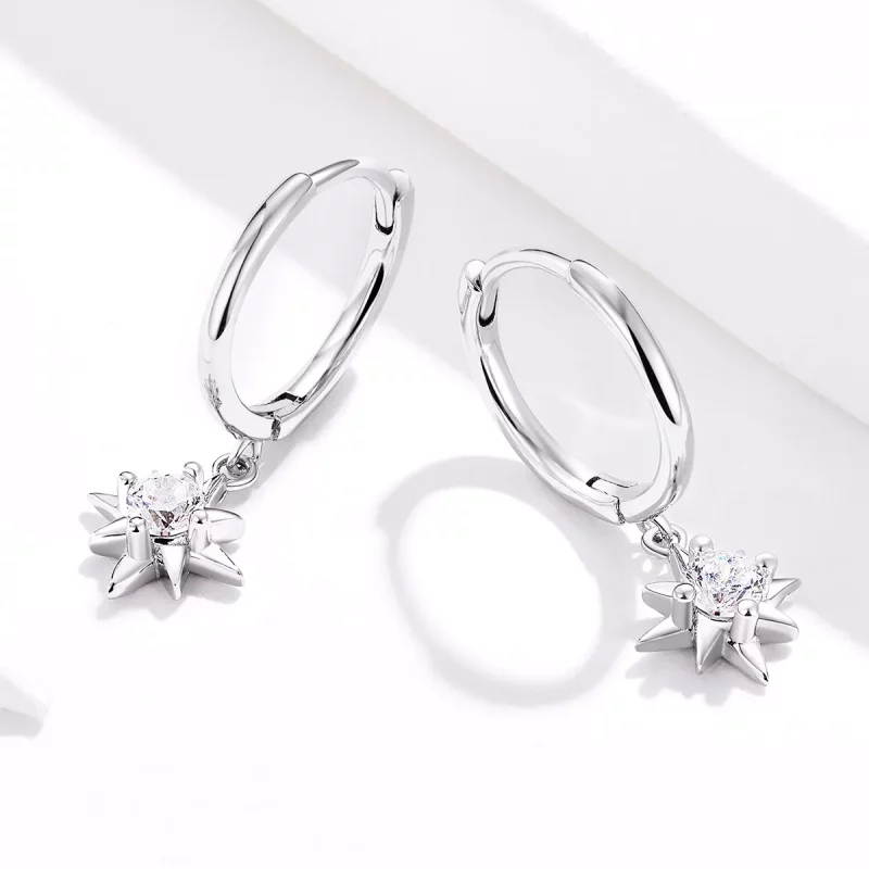 (afbeelding voor) Pandora Style Ster Oorhangers - SCE759 - Bekijken 3