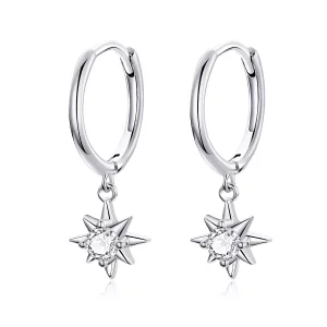 Pandora Style Ster Oorhangers - SCE759 (afbeelding voor) Pandora Style Ster Oorhangers - SCE759