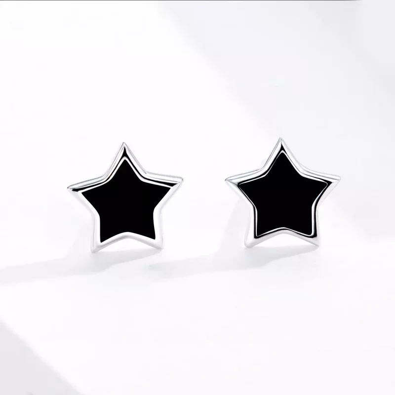 (afbeelding voor) Pandora Style Sterren Oorknopjes - BSE275 - Bekijken 2