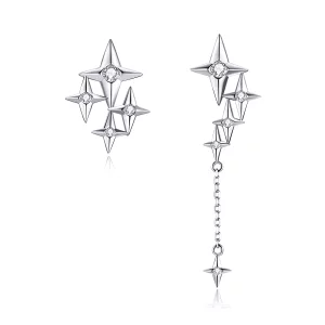 (afbeelding voor) Pandora Style Sterrenhemel Oorhangers - BSE461