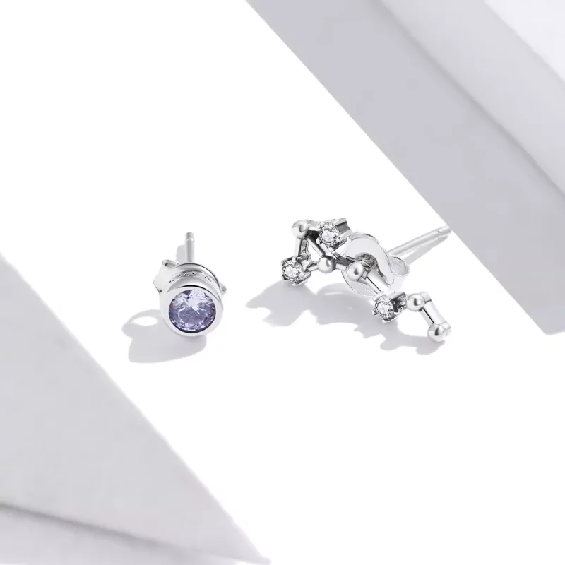 (afbeelding voor) Pandora Style Sterrenhemel Oorknopjes - SCE912-8 - Bekijken 2