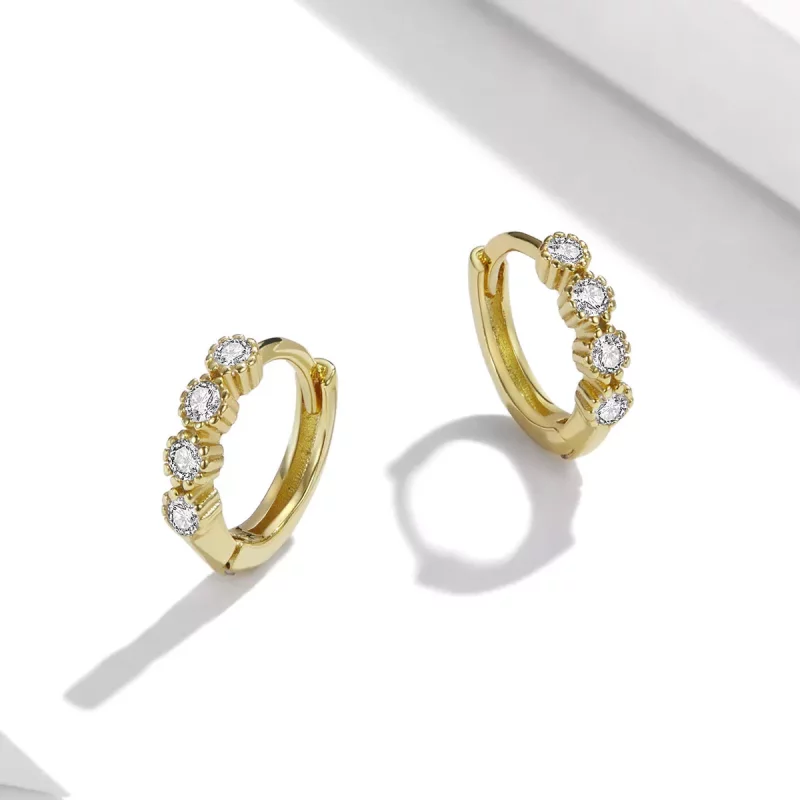 (afbeelding voor) Pandora Style Stijlvol Oorringen - SCE1126 - Bekijken 3