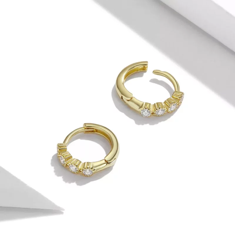 (afbeelding voor) Pandora Style Stijlvol Oorringen - SCE1126 - Bekijken 4
