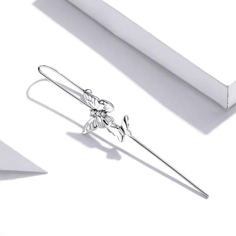 (afbeelding voor) Pandora Style Stijlvolle oornaalden Oorhangers - SCE1132 - Bekijken 2