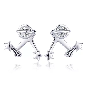Pandora Style Stralende Meteoor Oorknopjes - SCE474 (afbeelding voor) Pandora Style Stralende Meteoor Oorknopjes - SCE474