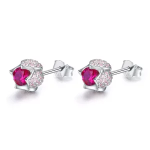 Pandora Style Tulp Oorknopjes - BSE042 (afbeelding voor) Pandora Style Tulp Oorknopjes - BSE042