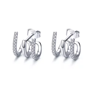 Pandora Style Verdraaien Oorknopjes - SCE585 (afbeelding voor) Pandora Style Verdraaien Oorknopjes - SCE585