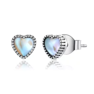 Pandora Style Verhoogd hart Oorknopjes - SCE929 (afbeelding voor) Pandora Style Verhoogd hart Oorknopjes - SCE929