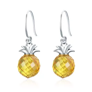 (afbeelding voor) Pandora Style Verse Ananas Oorhangers - SCE265