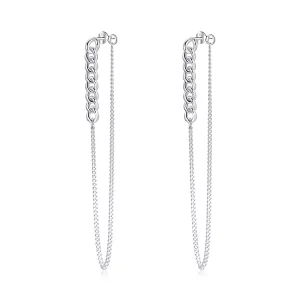 (afbeelding voor) Pandora Style Vintage ketting Oorhangers - SCE1011