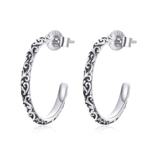 Pandora Style Vintage Kransen Oorknopjes - SCE1129 (afbeelding voor) Pandora Style Vintage Kransen Oorknopjes - SCE1129