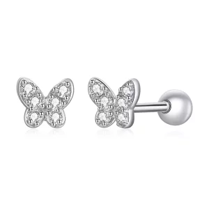 Pandora Style Vlinder Oorknopjes - SCE1116 (afbeelding voor) Pandora Style Vlinder Oorknopjes - SCE1116