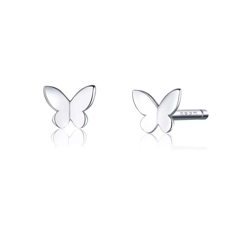 (afbeelding voor) Pandora Style Vlinder Oorknopjes - SCE775