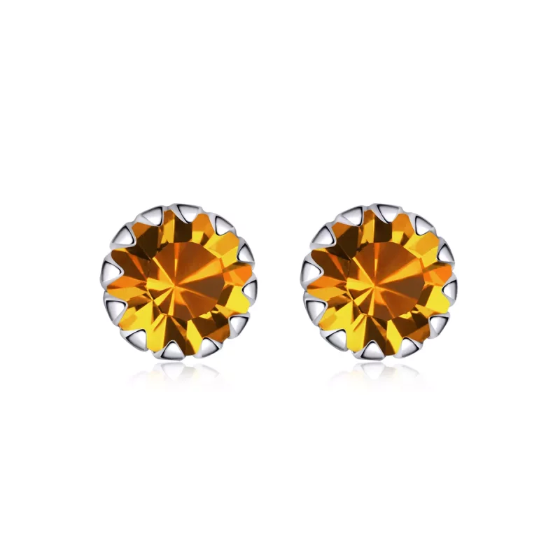 (afbeelding voor) Pandora Style Vogels Bloeien Oorknopjes - SCE862-11