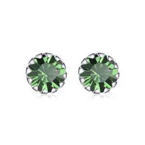 (afbeelding voor) Pandora Style Vogels & Bloemen Oorknopjes - SCE862-5