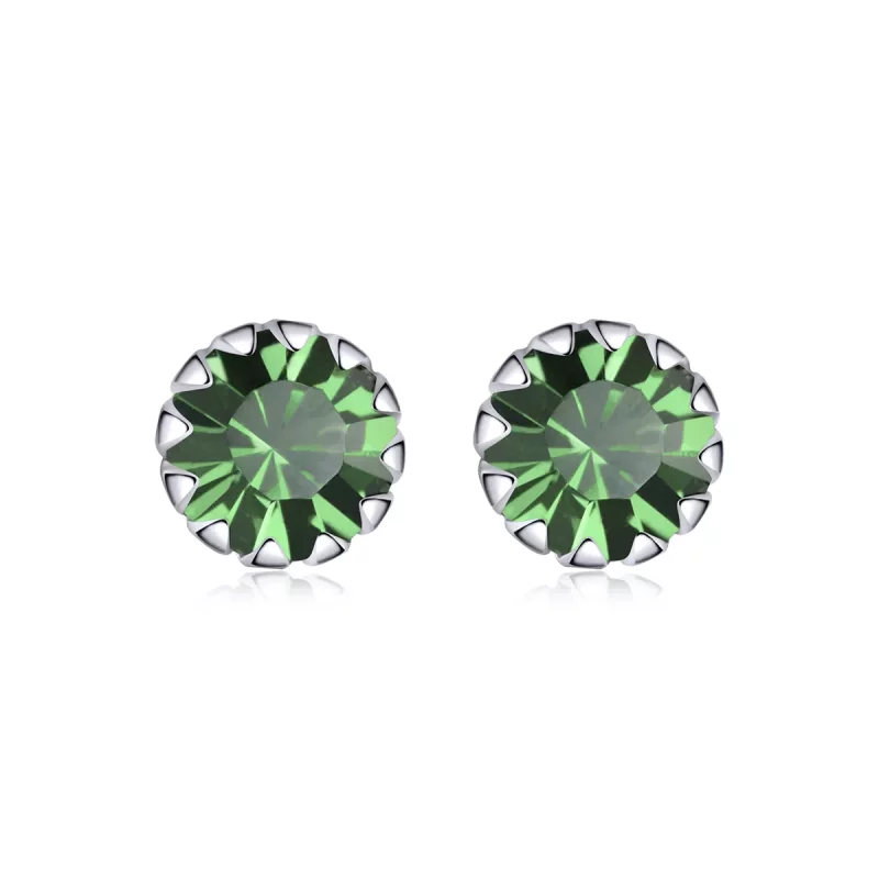 (afbeelding voor) Pandora Style Vogels & Bloemen Oorknopjes - SCE862-5