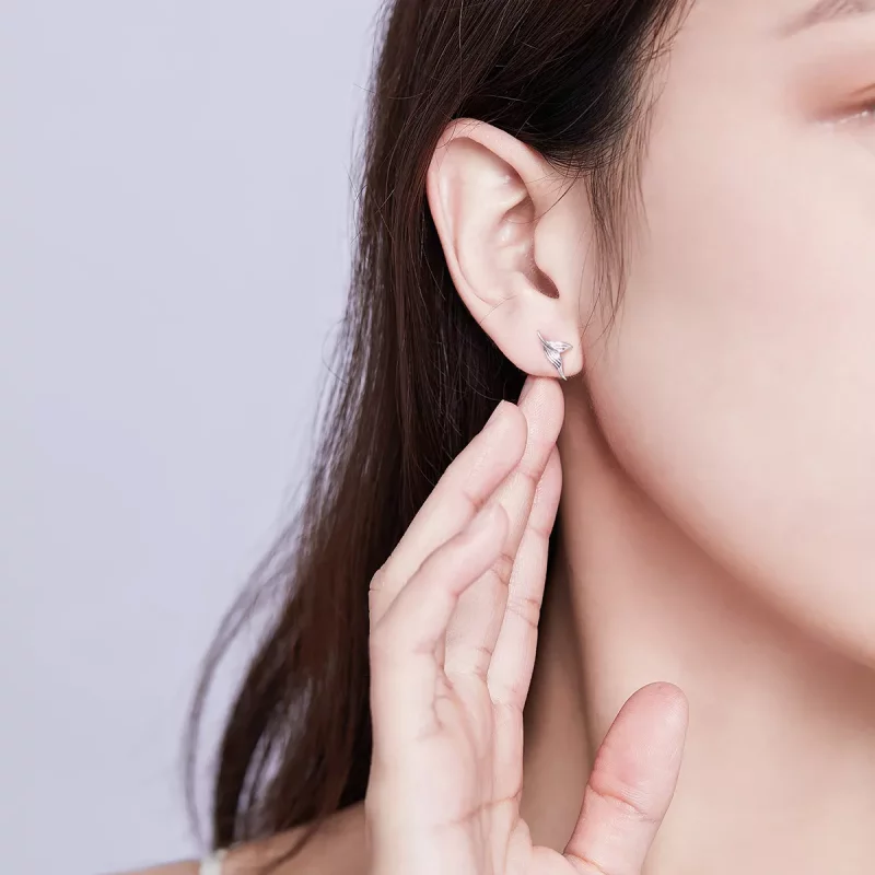 (afbeelding voor) Pandora Style wachtende zeemeermin Oorknopjes - SCE630 - Bekijken 7