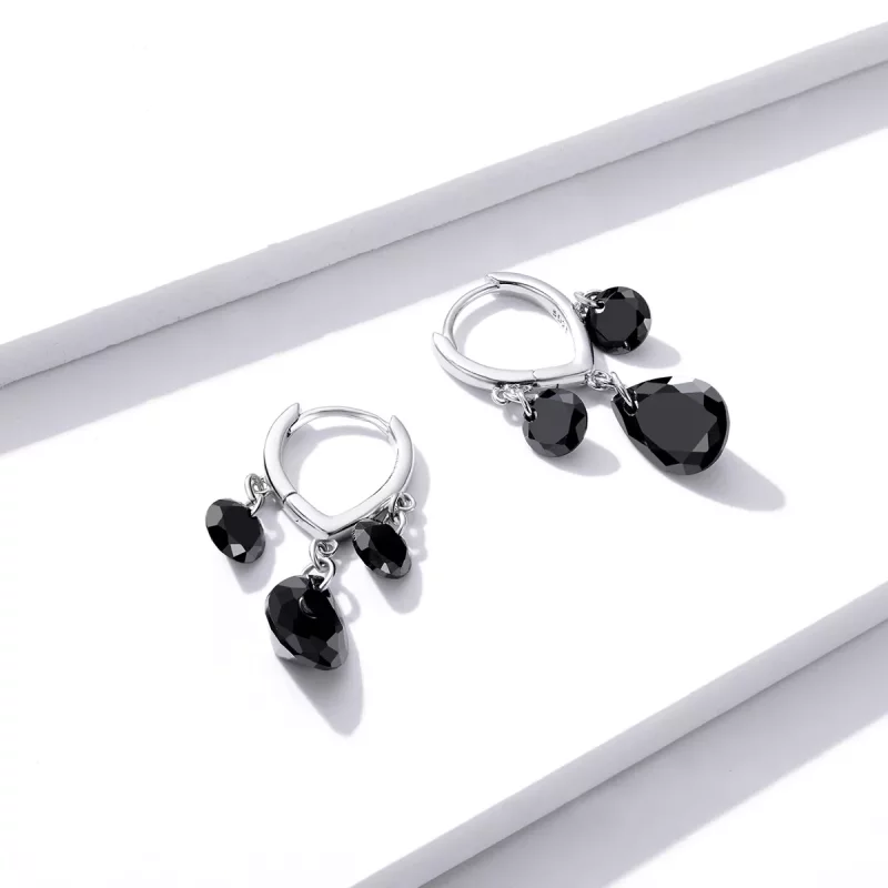 (afbeelding voor) Pandora Style Waterdruppel Oorhangers - BSE401 - Bekijken 4
