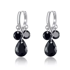 Pandora Style Waterdruppel Oorhangers - BSE401 (afbeelding voor) Pandora Style Waterdruppel Oorhangers - BSE401
