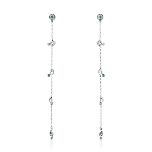 Pandora Style Wuivende noten Oorhangers - SCE202 (afbeelding voor) Pandora Style Wuivende noten Oorhangers - SCE202