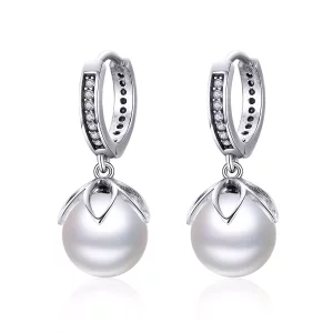 (afbeelding voor) Pandora Style zachte liefde Oorhangers - SCE482