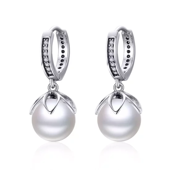(afbeelding voor) Pandora Style zachte liefde Oorhangers - SCE482