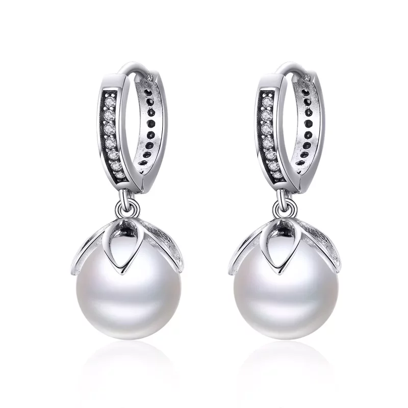 (afbeelding voor) Pandora Style zachte liefde Oorhangers - SCE482