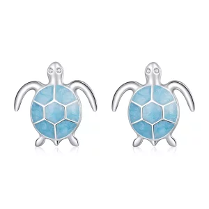 Pandora Style Zeeschildpad Oorknopjes - SCE1035 (afbeelding voor) Pandora Style Zeeschildpad Oorknopjes - SCE1035