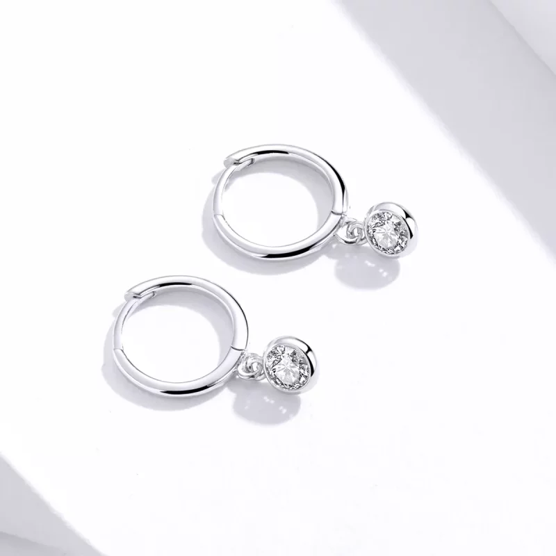 (afbeelding voor) Pandora Style Zirkonia Oorhangers - SCE830 - Bekijken 4