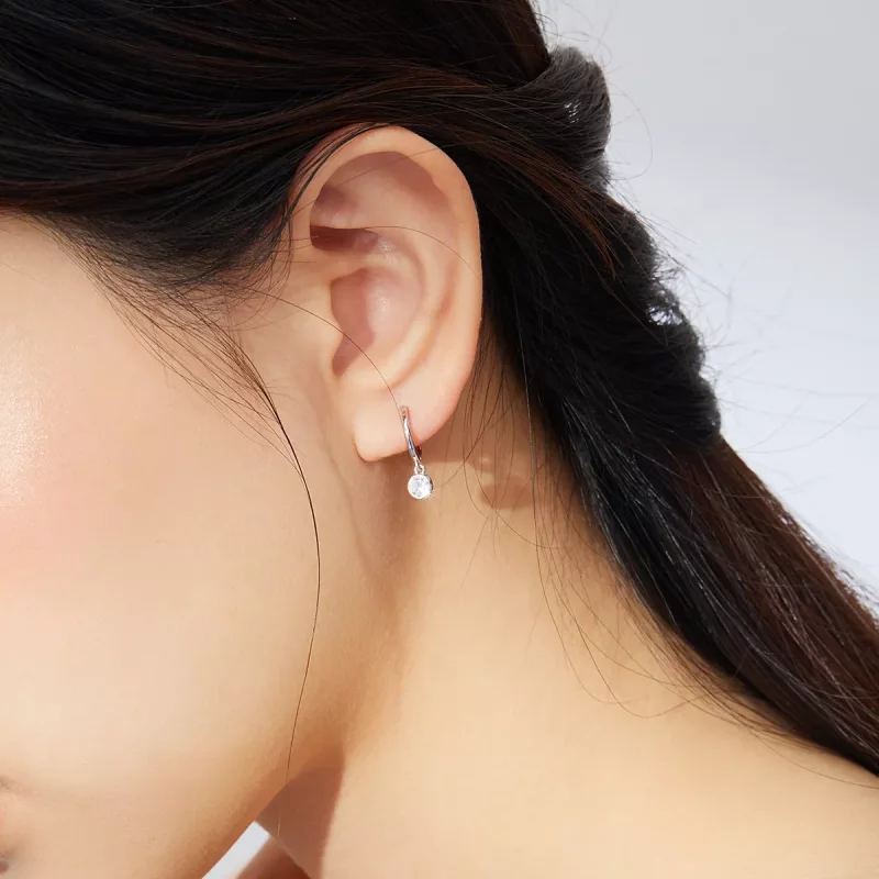 (afbeelding voor) Pandora Style Zirkonia Oorhangers - SCE830 - Bekijken 6