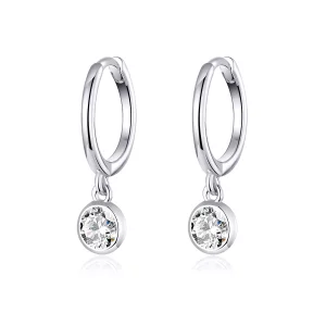 (afbeelding voor) Pandora Style Zirkonia Oorhangers - SCE830