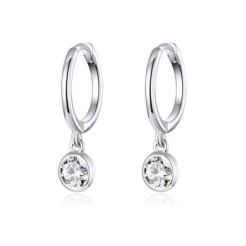 (afbeelding voor) Pandora Style Zirkonia Oorhangers - SCE830