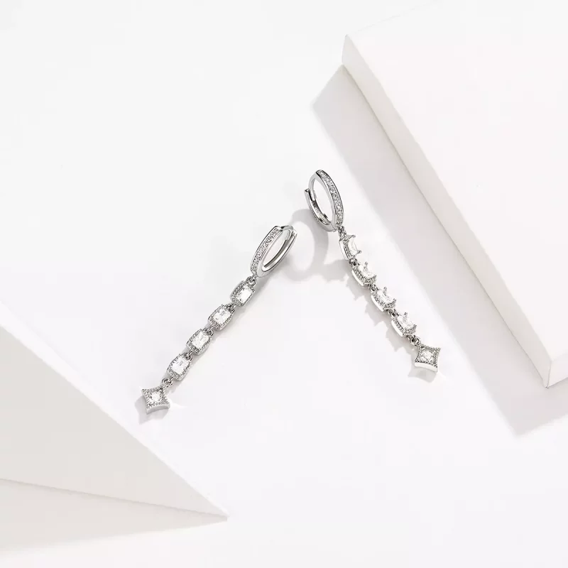 (afbeelding voor) Pandora Style Ziron Liefde Oorhangers - SCE583 - Bekijken 3