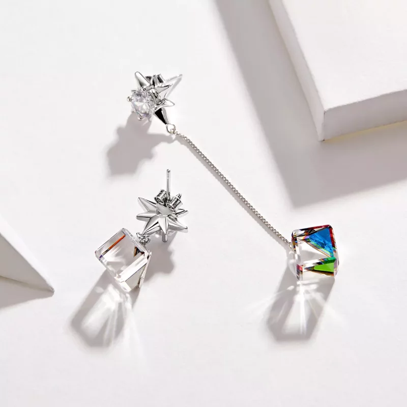 (afbeelding voor) Pandora Style Aurora Liefde Oorhangers - SCE545 - Bekijken 3