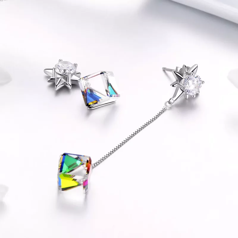 (afbeelding voor) Pandora Style Aurora Liefde Oorhangers - SCE545 - Bekijken 4