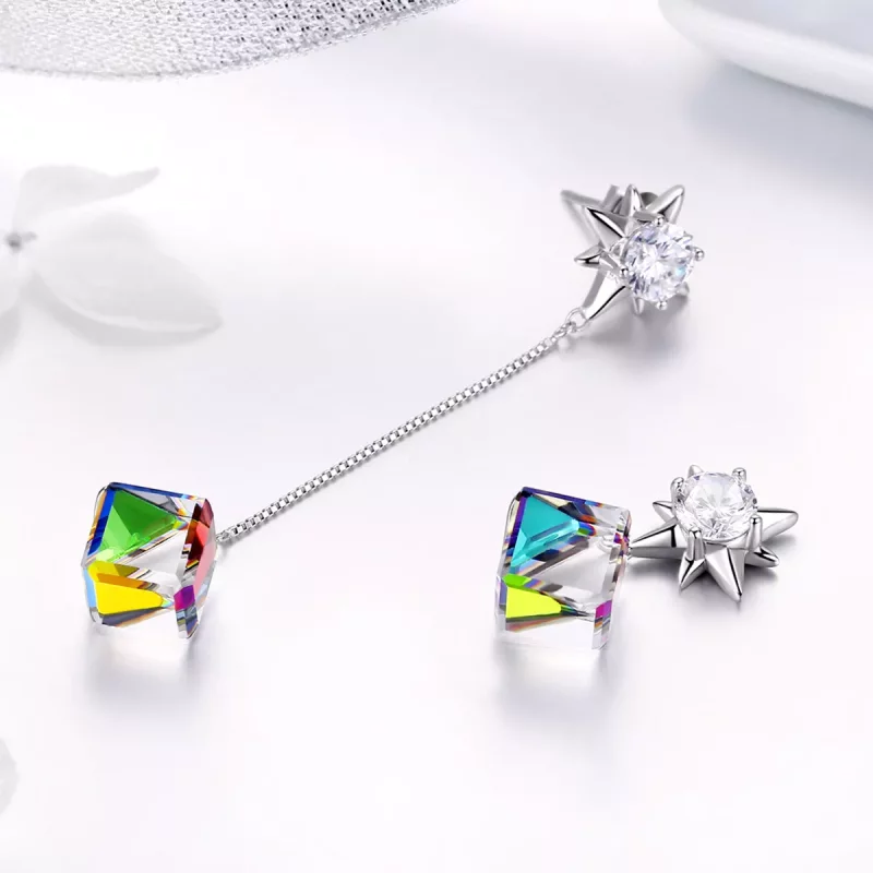 (afbeelding voor) Pandora Style Aurora Liefde Oorhangers - SCE545 - Bekijken 5