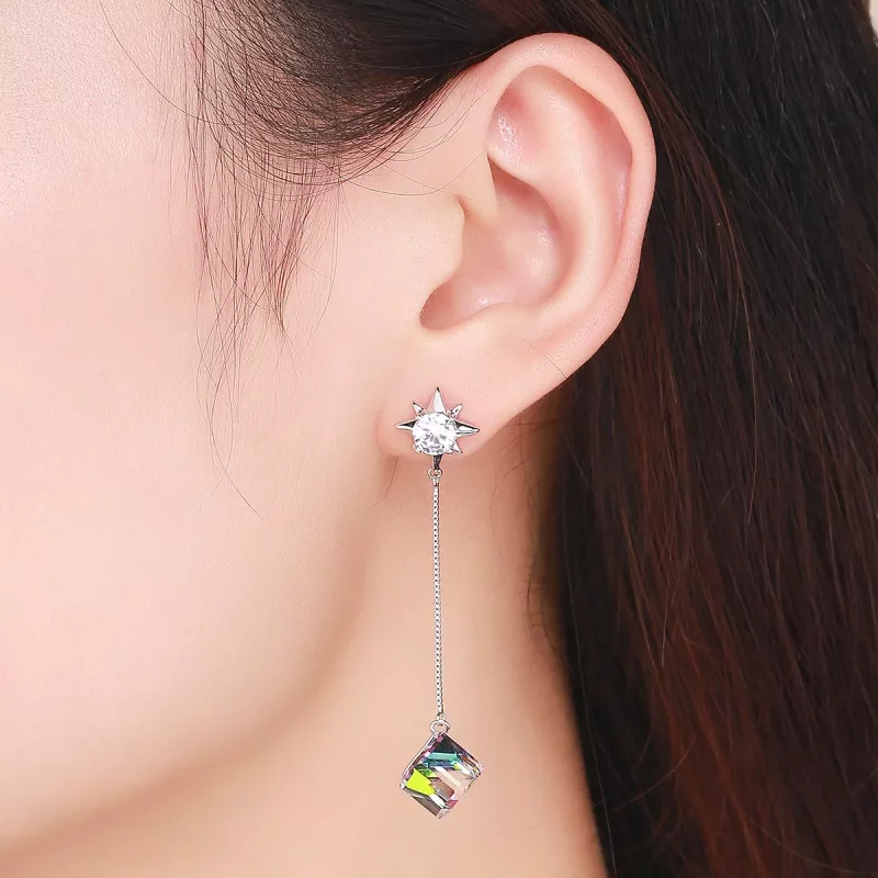 (afbeelding voor) Pandora Style Aurora Liefde Oorhangers - SCE545 - Bekijken 6
