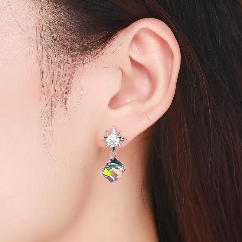 (afbeelding voor) Pandora Style Aurora Liefde Oorhangers - SCE545 - Bekijken 7
