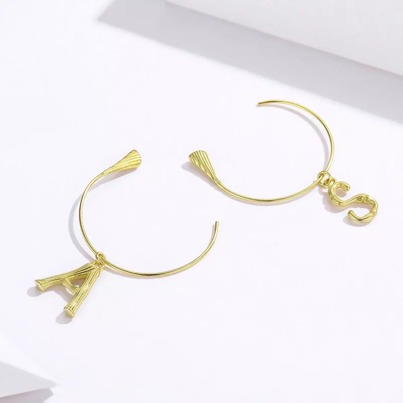 (afbeelding voor) Pandora Style Brief A&S Oorhangers - SCE704 - Bekijken 3